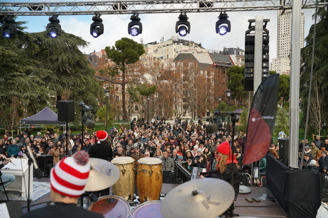 Concierto en los Jardines de Sabatini